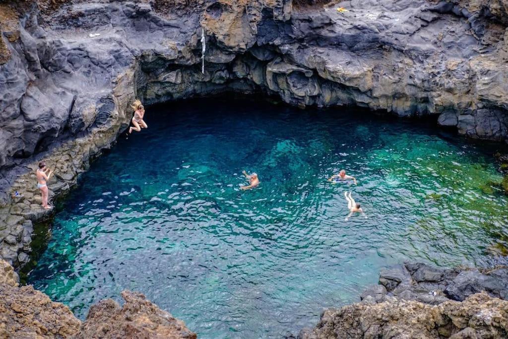 Casa Bella Vista Frente Al Mar Y Piscina Natural. Charco del Palo Zewnętrze zdjęcie