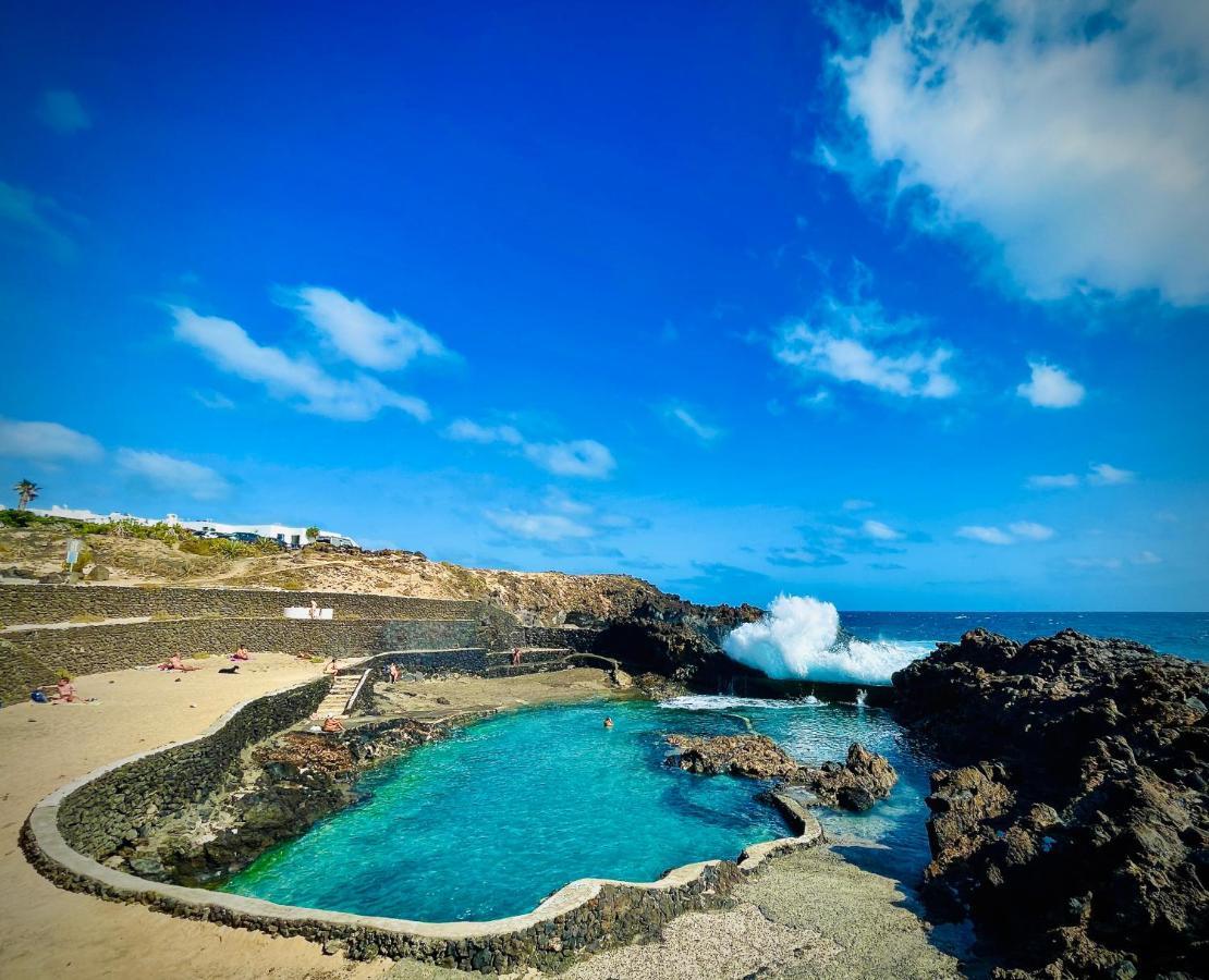 Casa Bella Vista Frente Al Mar Y Piscina Natural. Charco del Palo Zewnętrze zdjęcie